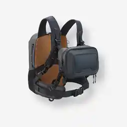 Decathlon Rugzak - chestpack voor hengelsport 500 15 l + 5 l aanbieding