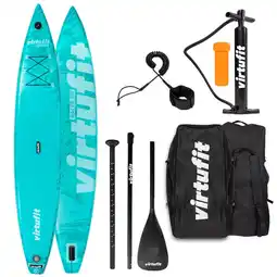 Decathlon Supboard Racer 381 - Turquoise - Inclusief accessoires en draagtas aanbieding