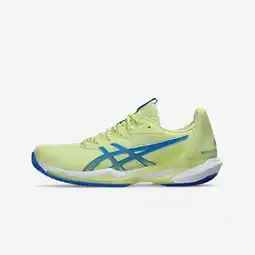 Decathlon Gravel tennisschoenen voor dames GEL Solution Speed FF 3 geel aanbieding