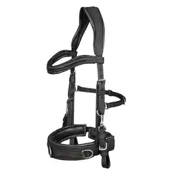 Decathlon Anatomisch leren halster voor paard Waldhausen aanbieding