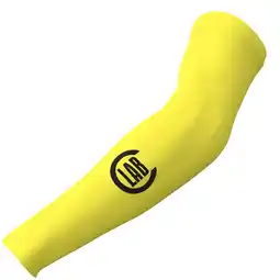 Decathlon THERMISCHE FIETSARMWARMERS - GEEL aanbieding
