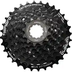 Decathlon Shimano 8-speed Cassette HG200 | 11-32T | Zwart aanbieding