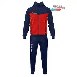 Decathlon Hooded fleece trainingspak Givova Visa aanbieding