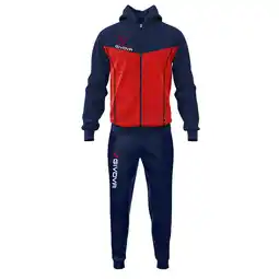 Decathlon Hooded fleece trainingspak Givova Visa aanbieding