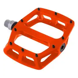Decathlon MTB-platformpedaal V12, tango oranje aanbieding
