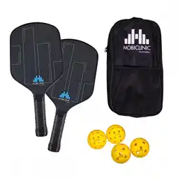 Decathlon Set van 2 Pickleball rackets en 4 ballen aanbieding