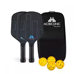 Decathlon Set van 2 Pickleball rackets en 4 ballen aanbieding