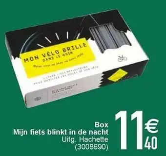 Cora Box mijn fiets blinkt in de nacht aanbieding