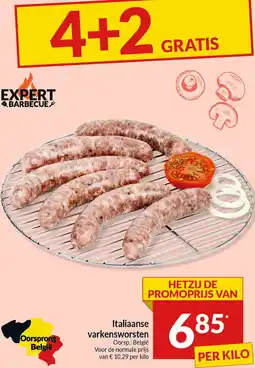 Intermarché Italiaanse varkensworsten aanbieding