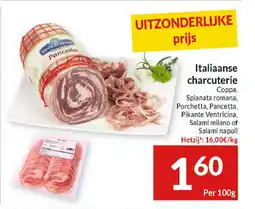 Intermarché Italiaanse charcuterie aanbieding