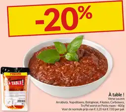 Intermarché À table! aanbieding