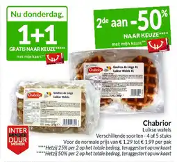 Intermarché Chabrior Luikse wafels aanbieding