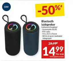 Intermarché Bluetooth luidspreker aanbieding