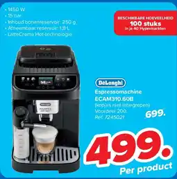 Carrefour Espressomachine ECAM310.60B aanbieding