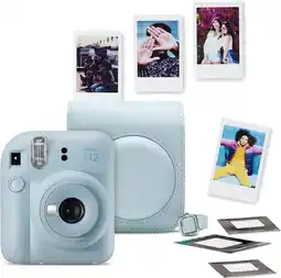 Krëfel Bundel Instax Mini 12 + 10 fotopapieren + sticker aanbieding