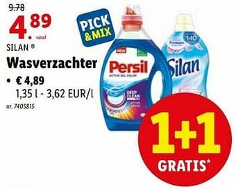 Lidl Wasverzachter aanbieding