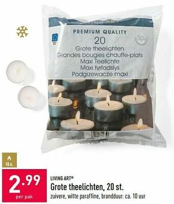 Grote theelichten
