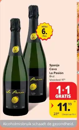 Carrefour Spanje Cava La Pasión aanbieding