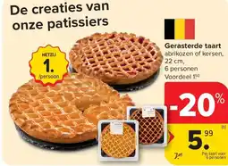 Carrefour Gerasterde taart aanbieding