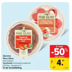 Carrefour Gamma Père Olive aanbieding