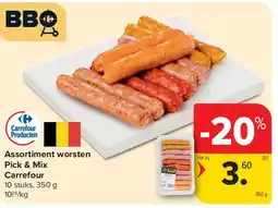Carrefour Assortiment worsten Pick & Mix Carrefour aanbieding