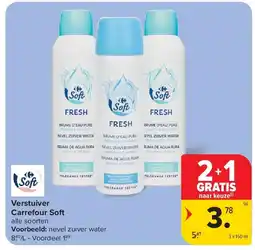 Carrefour Verstuiver Carrefour Soft aanbieding