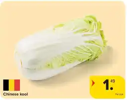 Carrefour Chinese kool aanbieding