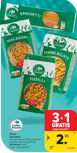Carrefour Pasta Carrefour aanbieding
