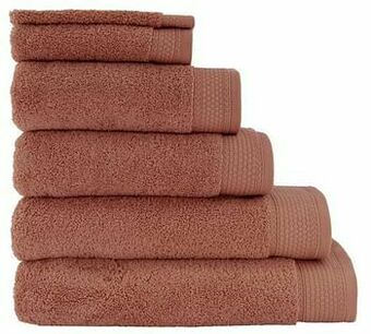 HEMA HEMA Handdoeken - Hotel Extra Zwaar Roze (roze) aanbieding