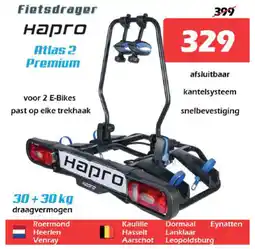 iTEK Hapro Fietsdrager Atlas 2 Premium aanbieding