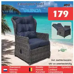iTEK Valencia Loungestoel aanbieding