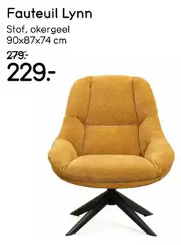 Leen Bakker Fauteuil Lynn aanbieding