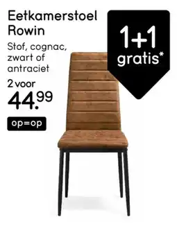 Leen Bakker Eetkamerstoel Rowin aanbieding