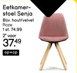 Leen Bakker Eetkamerstoel Senja aanbieding