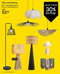 Leen Bakker Alle Verlichting aanbieding