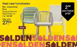 Leen Bakker Heel veel tuinstoelen aanbieding