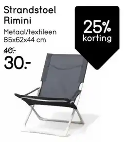 Leen Bakker Strandstoel Rimini aanbieding