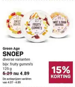 Ekoplaza Green Age Snoep aanbieding