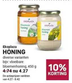 Ekoplaza Ekoplaza honing aanbieding
