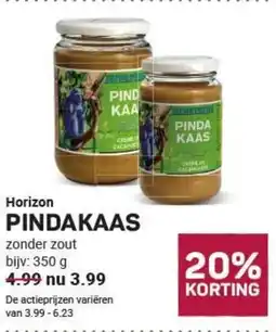 Ekoplaza Horizon Pindakaas aanbieding