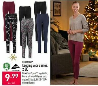 ALDI Legging voor dames aanbieding