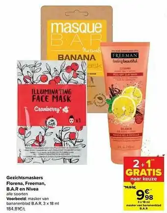 : masker van bananenblad B.A.R