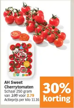 Albert Heijn AH Sweet Cherrytomaten aanbieding
