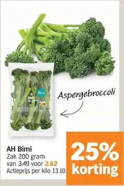 Albert Heijn AH Bimi aanbieding