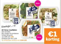 Albert Heijn AH Verse maaltijden aanbieding