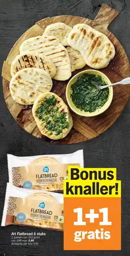Albert Heijn AH Flatbread aanbieding