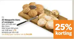 Albert Heijn AH Marguerite blanc of campagne aanbieding