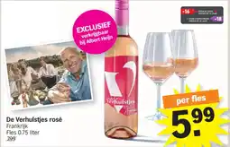 Albert Heijn De Verhulstjes rosé aanbieding