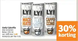 Albert Heijn Oatly! ijskoffie aanbieding