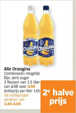 Albert Heijn Alle Orangina aanbieding